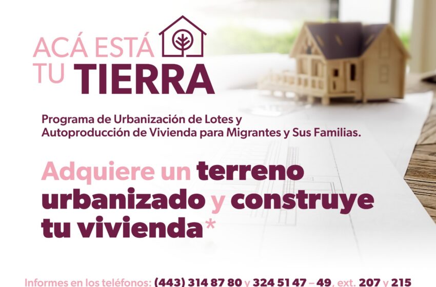  Abierta la convocatoria de créditos de vivienda para migrantes de Jiquilpan: IVEM