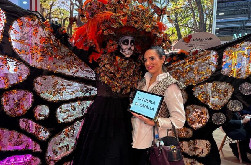  Atractivos de Michoacán en los ojos del mundo en la Fitur de Madrid