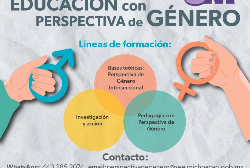  Lanzan diplomados para fomentar la educación con perspectiva de género