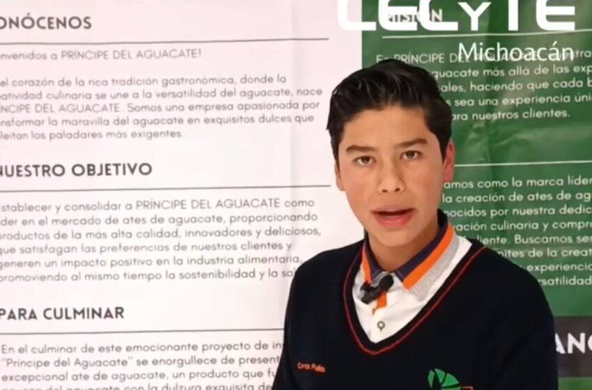  Un bocado de dulzura; así es el ate de aguacate que creó un alumno del Cecytem