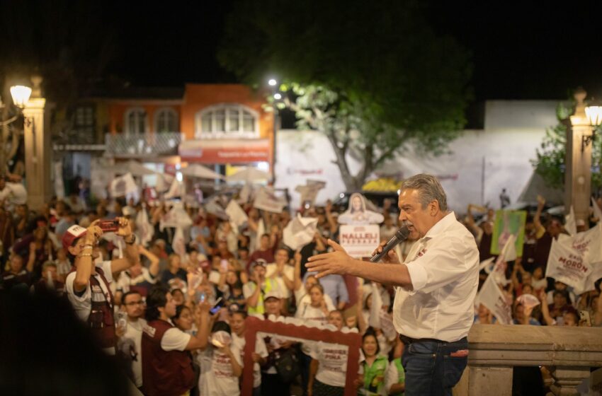  Michoacán y Morelia mostrarán con su voto su carácter progresista, señala Morón