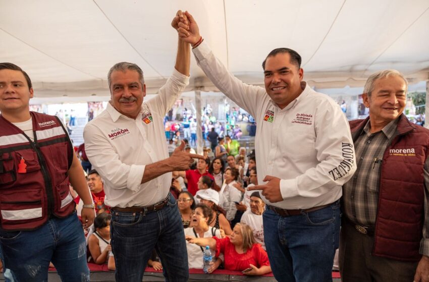  Por el Plan C, a votar 5 de 5 por Morena: Morón