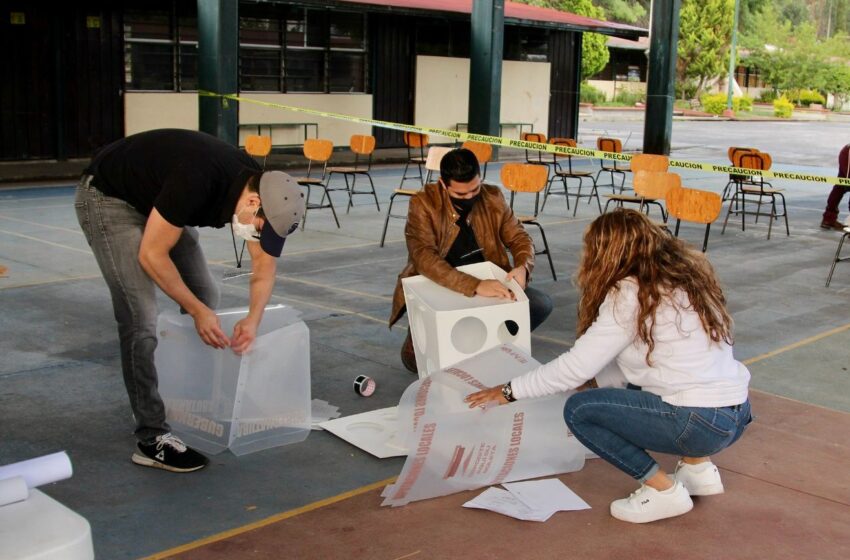  Se alistan casillas electorales en más de 2 mil escuelas de Michoacán