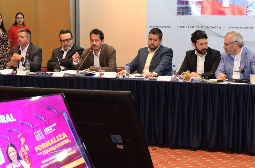  Sedeco y STPS se coordinan para revisar centros de trabajo en Michoacán
