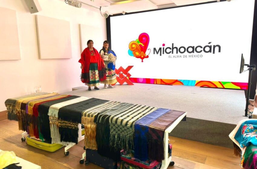  Herederos de las artesanías michoacanas promueven su arte en España
