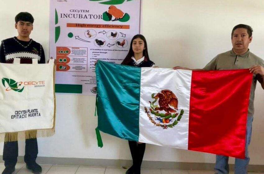  Ganan plata estudiantes del Cecytem en olimpiada internacional de ciencias