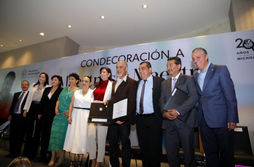 Gobierno de Michoacán garantiza respaldo al magisterio: Luis Navarro