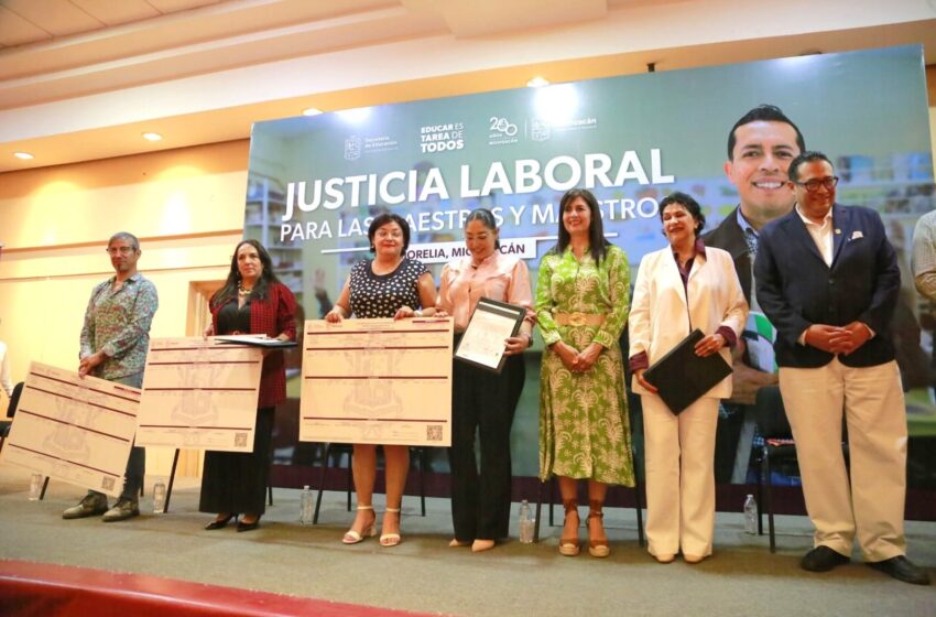 Recategorización de docentes permite mejoras laborales: SEE