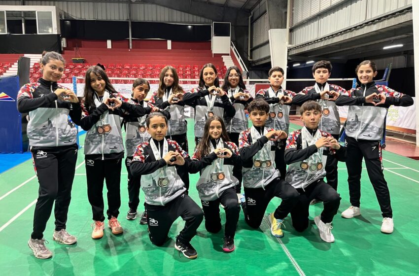  Bádminton y taekwondo dan 9 medallas más a Michoacán en Nacionales Conade