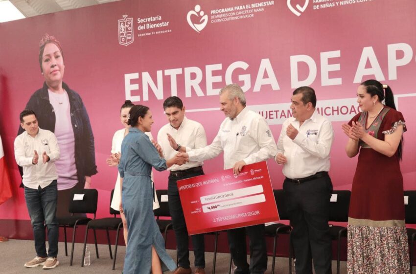  Próximo viernes se reactiva entrega de apoyos para más de mil 500 mujeres con cáncer