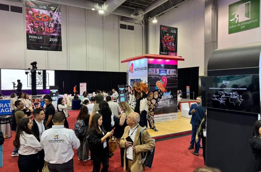  Promueven a Michoacán en el IBTM Américas en CDMX