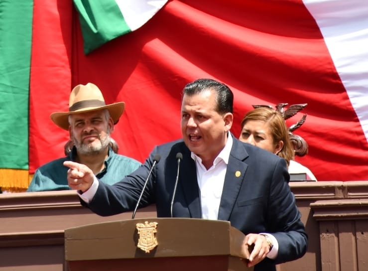  Los problemas de Michoacán deben hablarse, dijo Memo Valencia ante el gobernador Ramírez Bedolla