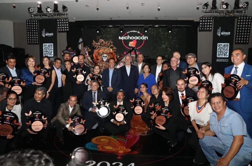  Agradece Bedolla a revista México Desconocido entrega de premios Lo Mejor de Michoacán