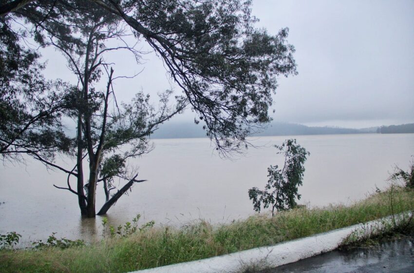  Ayuntamiento de Morelia supervisa desfogue controlado de la presa de Cointizo