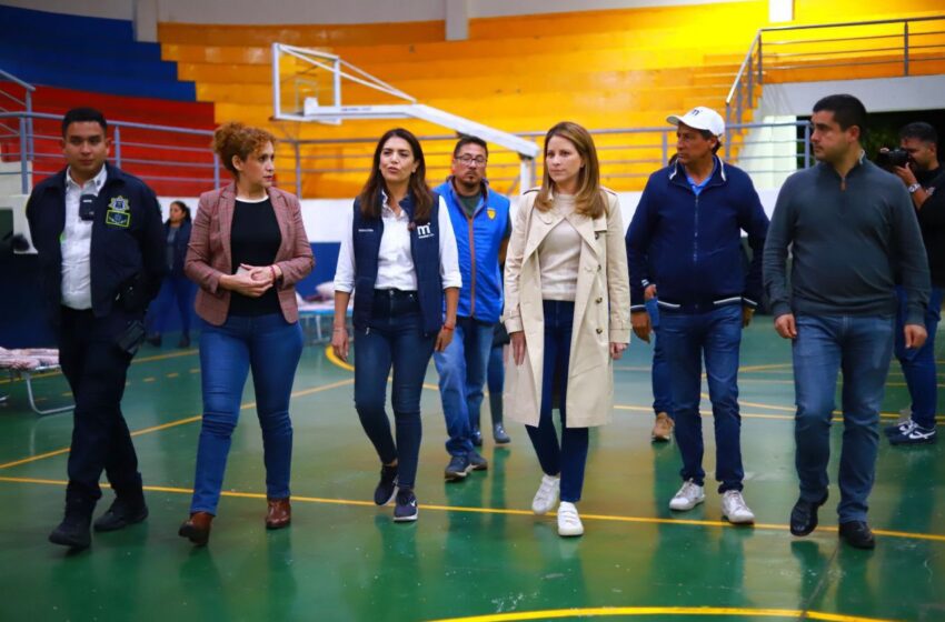  Supervisa Paola Delgadillo albergues municipales