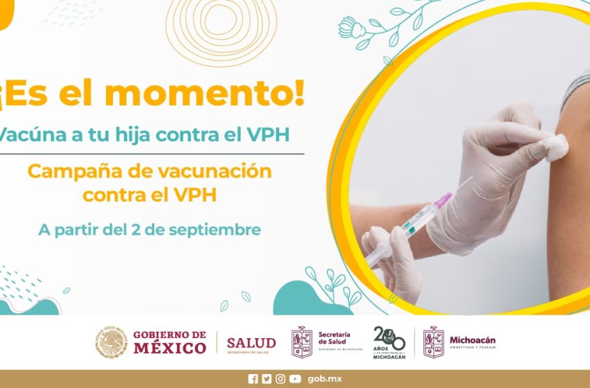  SSM amplía campaña de vacunación contra Virus del Papiloma Humano