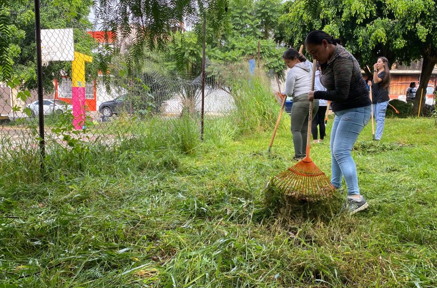  Gobierno de Morelia recupera parque al Oriente de la ciudad