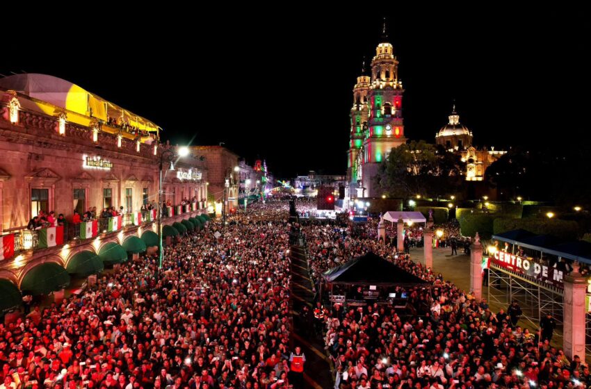  Para dar el Grito, Michoacán “se fue de fiesta” con la Banda El Recodo
