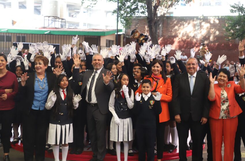  Gobierno de Bedolla ha invertido más de mil 500 mdp en infraestructura educativa