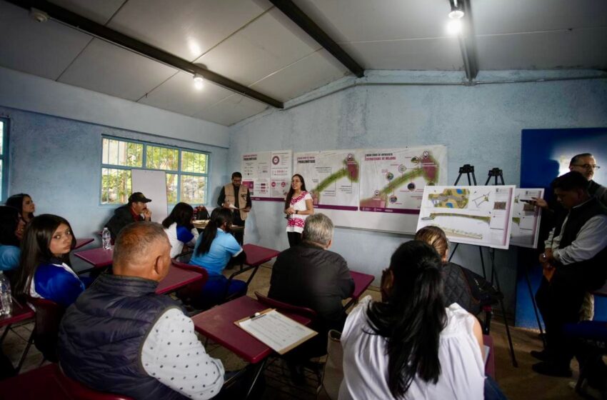  Se realiza proyecto Sendero Seguro junto a la comunidad de Jesús del Monte: Gladyz Butanda