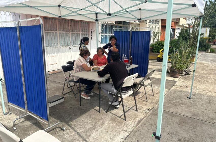  Realiza Ayuntamiento jornadas médicas en colonias afectadas por desfogue de Conagua