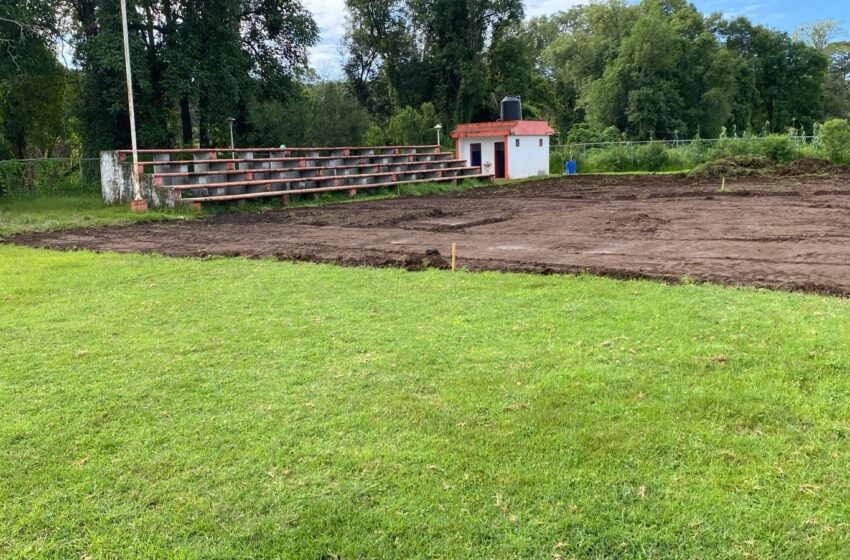  Gobierno estatal construye canchas de fútbol en 40 municipios como estrategia para prevenir el delito
