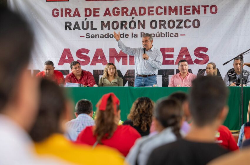  “Legislamos para devolver el sentido de justicia social a la Constitución”: Morón