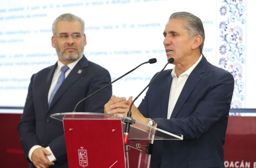  Garantizado el abasto de agua para Morelia por 2 años: Conagua