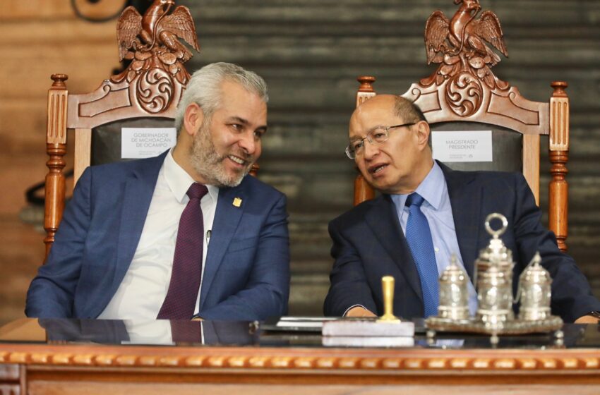 Reforma al Poder Judicial respetará derechos laborales de trabajadores: Bedolla