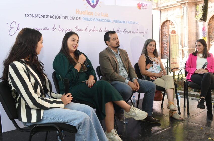  DIF Morelia finaliza ‘Huellas de Luz’, dando herramientas para el manejo del duelo gestacional y neonatal