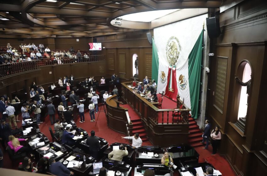  Congreso de Michoacán aprueba Reforma Constitucional en vías de transporte ferroviario