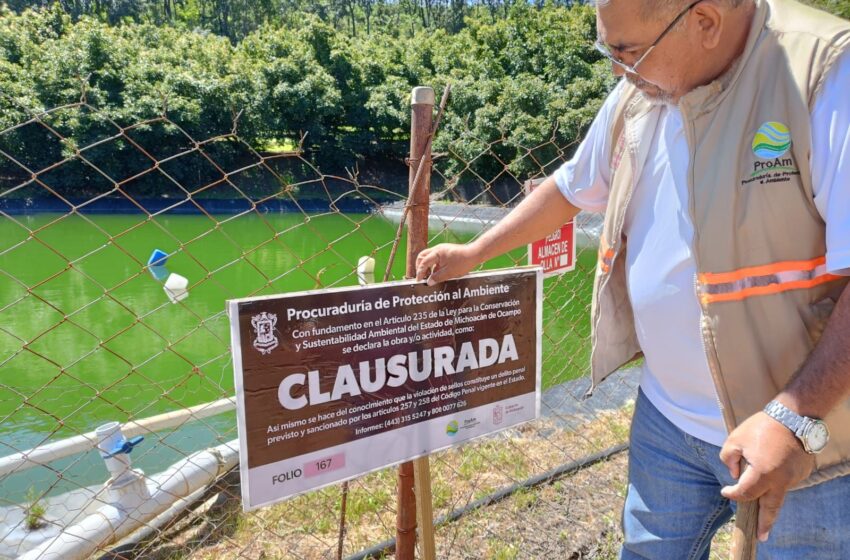 Clausuradas 15 ollas huachicoleras de agua en Erongarícuaro durante 2024: Proam