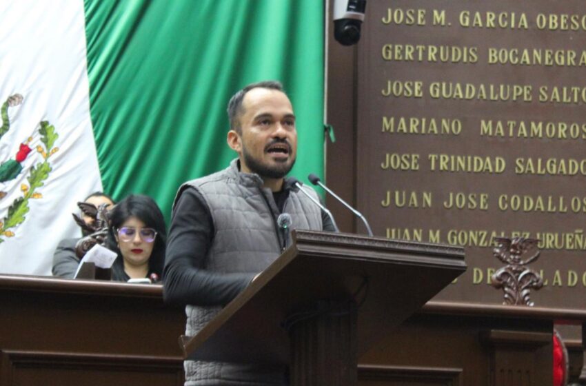 Presenta Hugo Rangel iniciativa para alinear Constitución de Michoacán con la Federal en materia de Reforma Judicial