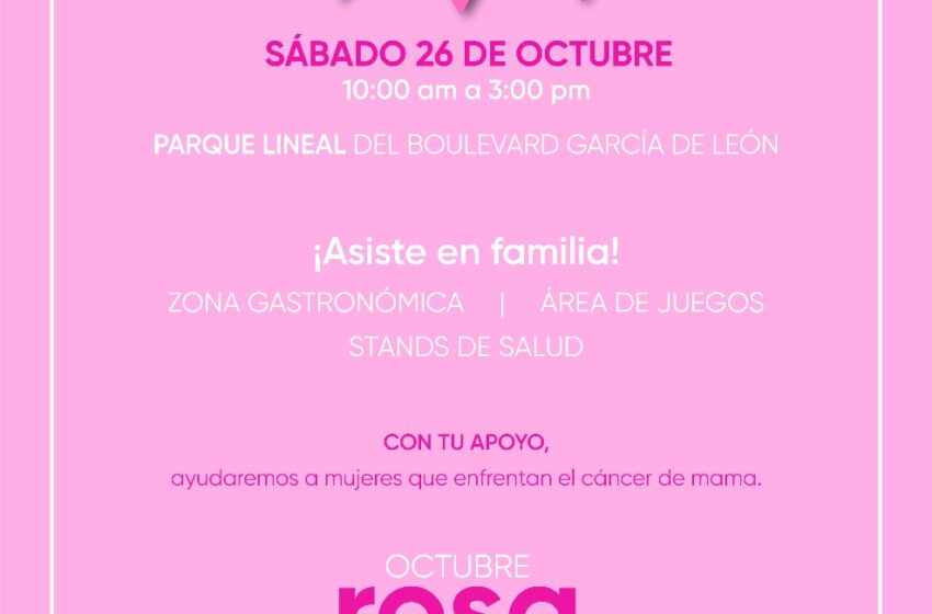  DIF Morelia invita a segunda edición de la Feria Rosa con causa y ofrece vales de mastografía gratuita
