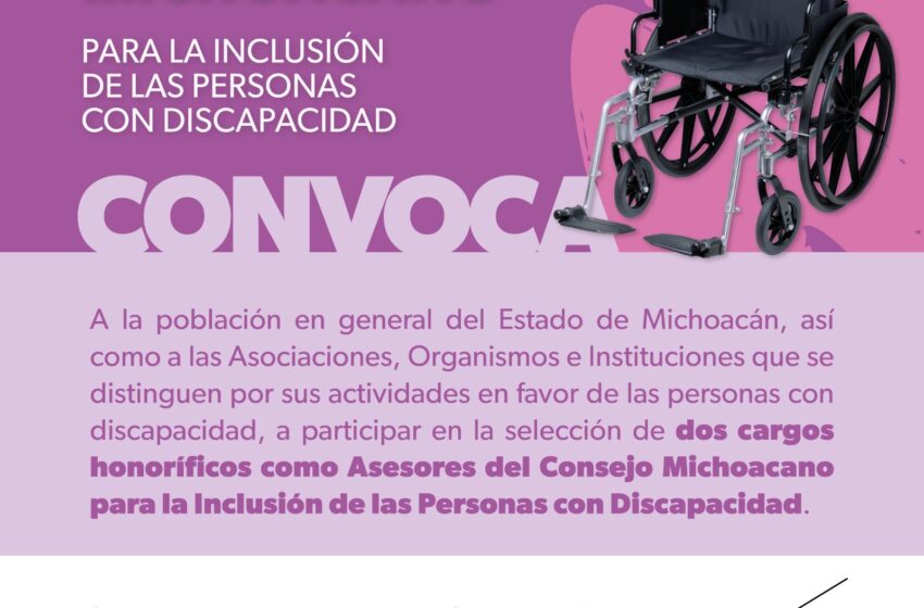  Convoca DIF a participar por el Premio Estatal al Mérito de las Personas con Discapacidad