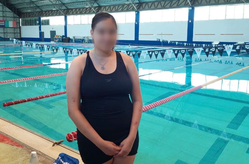  Aphril García, sirena moreliana, conquista segundo bronce en los IV Juegos Latinoamericanos de Olimpiadas Especiales