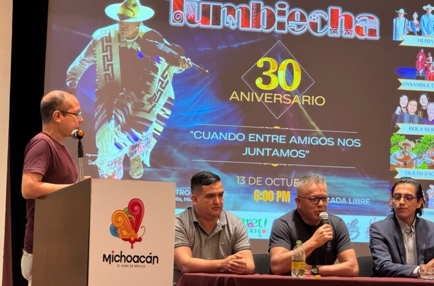  Tumbiecha, el canto tradicional de Michoacán que sonará hoy en Morelia