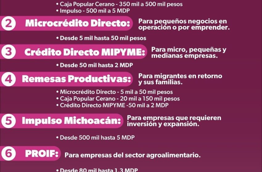  Conoce los 7 tipos de crédito del Sí Financia para iniciar o hacer crecer tu negocio
