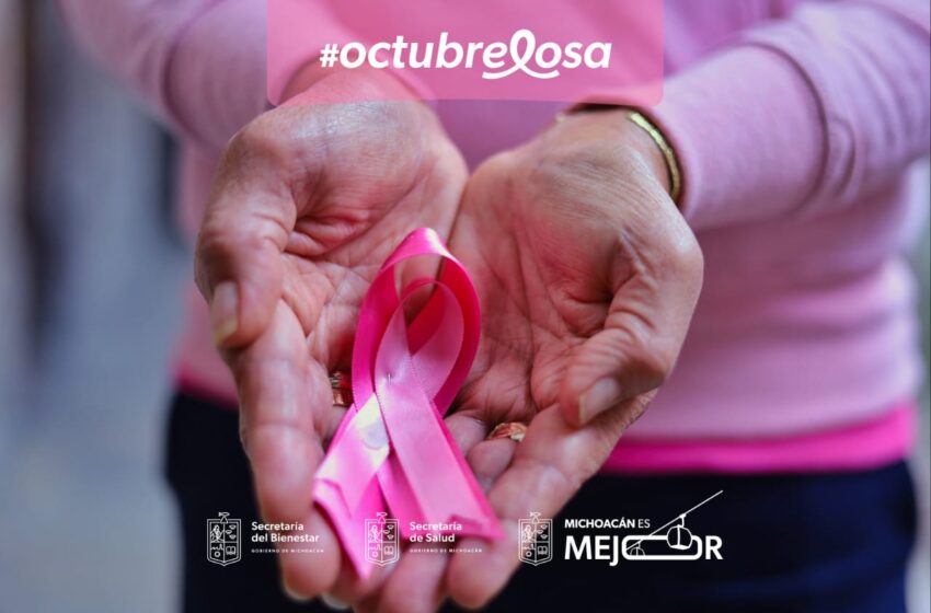  Anuncia Sedebi actividades del Mes de Sensibilización sobre el Cáncer de Mama