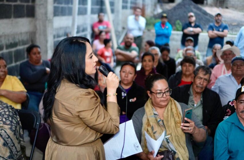 Tenencia Morelos de Morelia tendrá caminos y espacios seguros: Gladyz Butanda