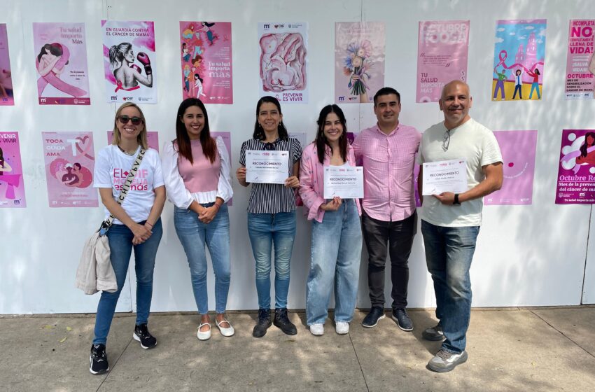  DIF Morelia y SeCultura reconocen a ganadores del concurso de cartel ‘Prevenir es vivir’