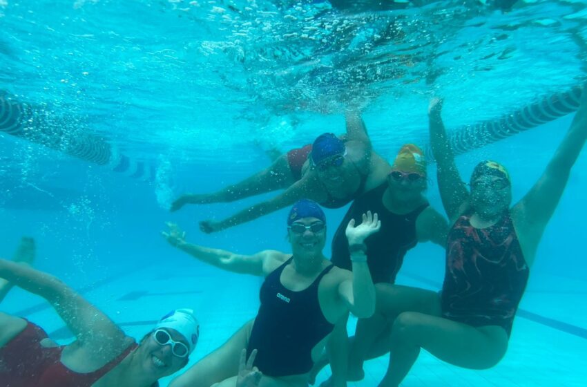  Sirenas y tritones del equipo Máster Bicentenario IMCUFIDE competirán en Querétaro
