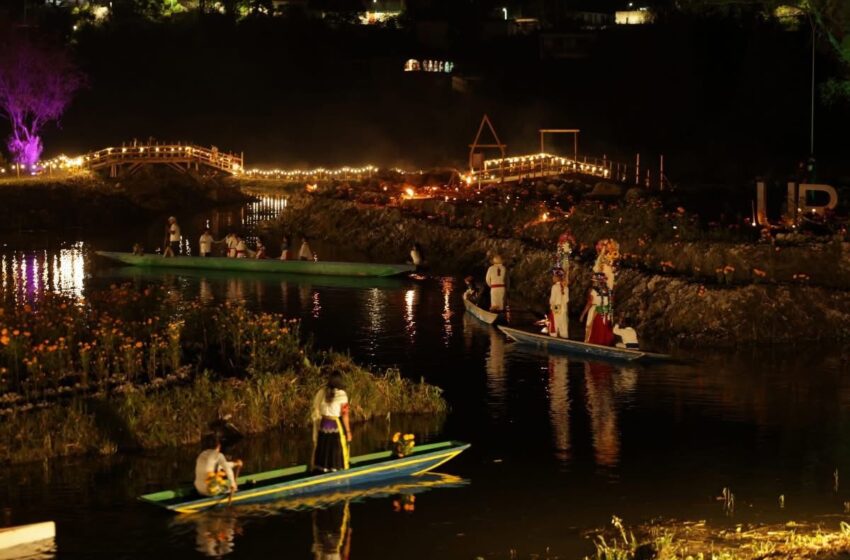 Espectáculo de canoas en Urandén, una experiencia que no te debes perder