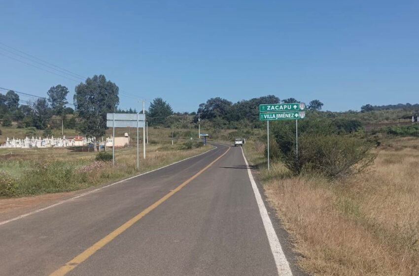  Lista la rehabilitación de camino a Caurio de Guadalupe, en Jiménez: SCOP