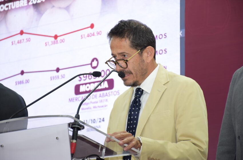  Morelia vende la canasta básica en menos de mil pesos: Sedeco