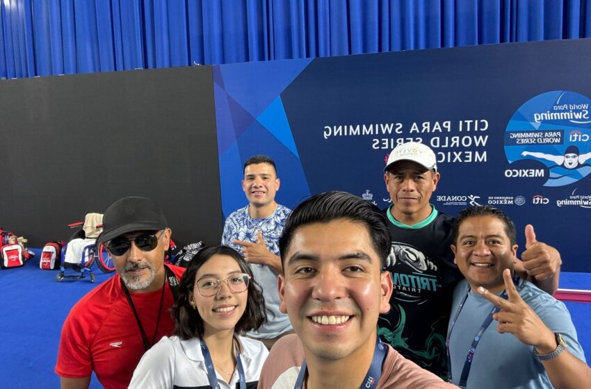  Equipo de Paranatación de IMCUFIDE, presente en el Citi Para Swimming World Series México