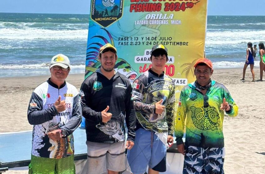 Invita Compesca a participar en torneo de pesca deportiva en Lázaro Cárdenas