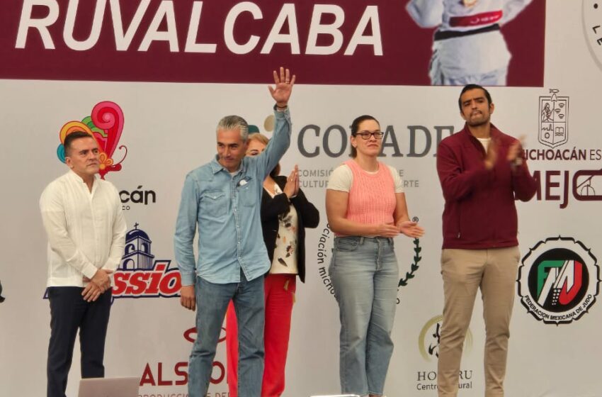  Arranca en Michoacán la cuarta Copa Novatos de Judo Lenia Ruvalcaba