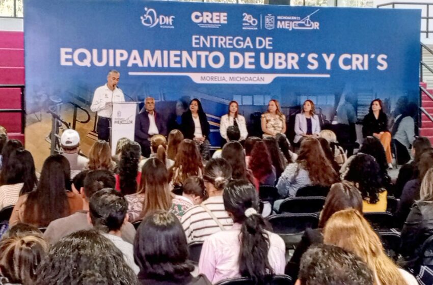  DIF Michoacán mejora la atención a personas con discapacidad