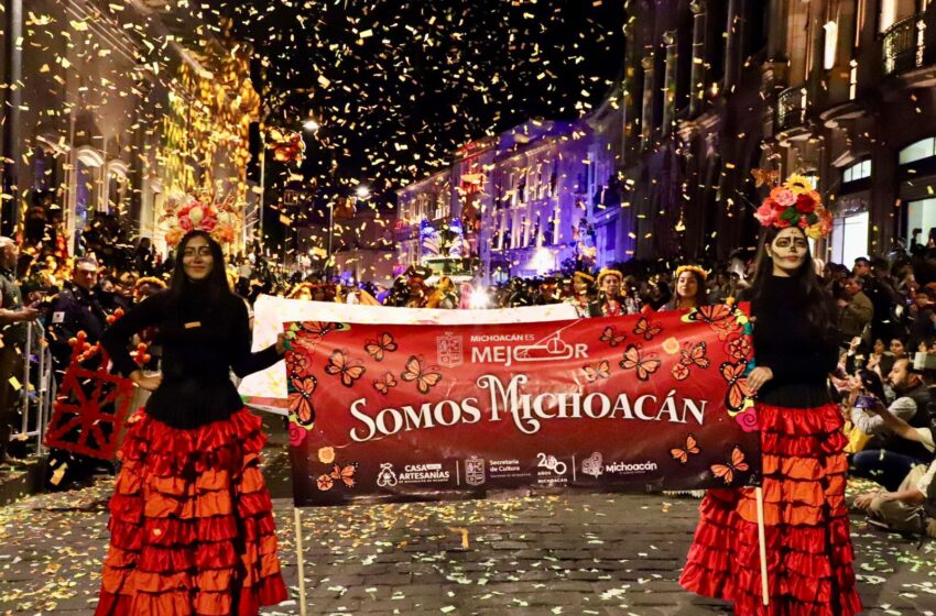  Danzas, catrinas, música y tradiciones michoacanas conquistan Zacatecas
